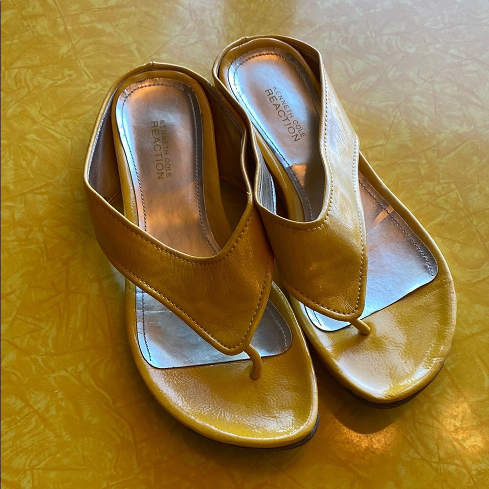 Kenneth Cole Reaction Women's Yellow Sandals